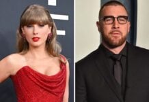 Стриманий ігровий ритуал Тейлор Свіфт для Тревіса Келса — чисте золото Swifti