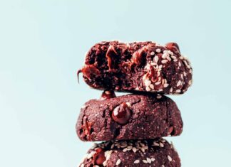 М’яке шоколадне печиво тахіні: простий веганський рецепт