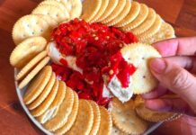 Дип із вершковим сиром із двох інгредієнтів і перцем: південна класична спрощена страва