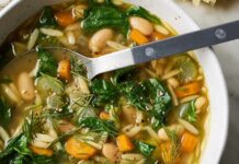 Затишний Лимонний Суп з Орзо: Швидка та Корисна Вечеря на Будні