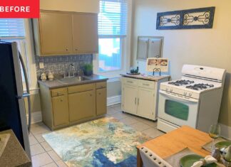 Перетворення кухні за 800 доларів: від бежевого до сміливого за шість тижнів